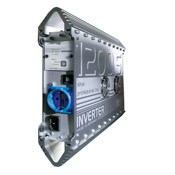 Büttner MT Sinus-Wechselrichter 1200 SI (ohne Netzumschaltung), 12 V/1200 W