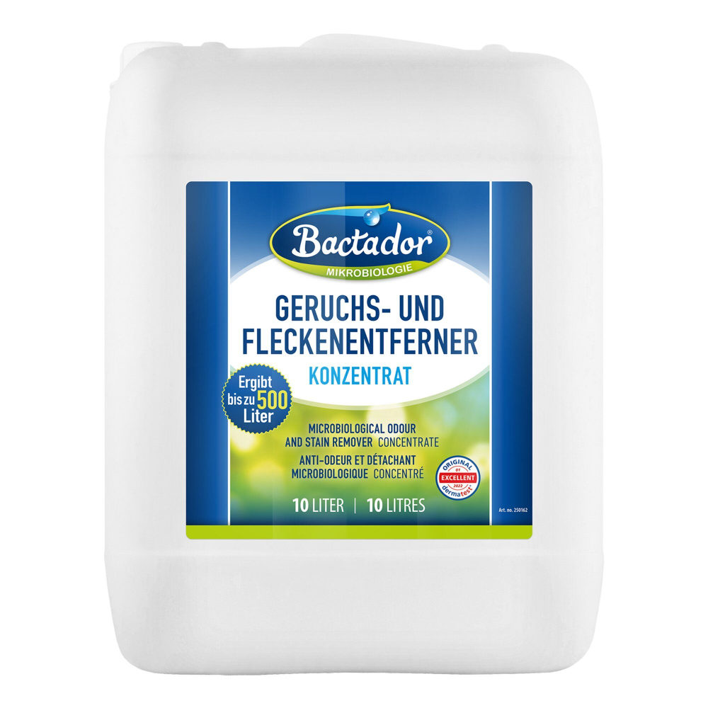 Bactador Geruchs- und Fleckenentferner Konzentrat, 10 l