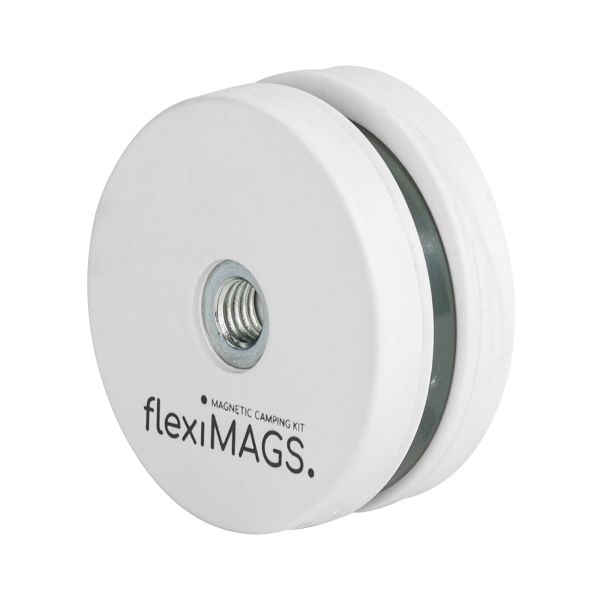 Brugger Magnet flexiMAGS rund weiß