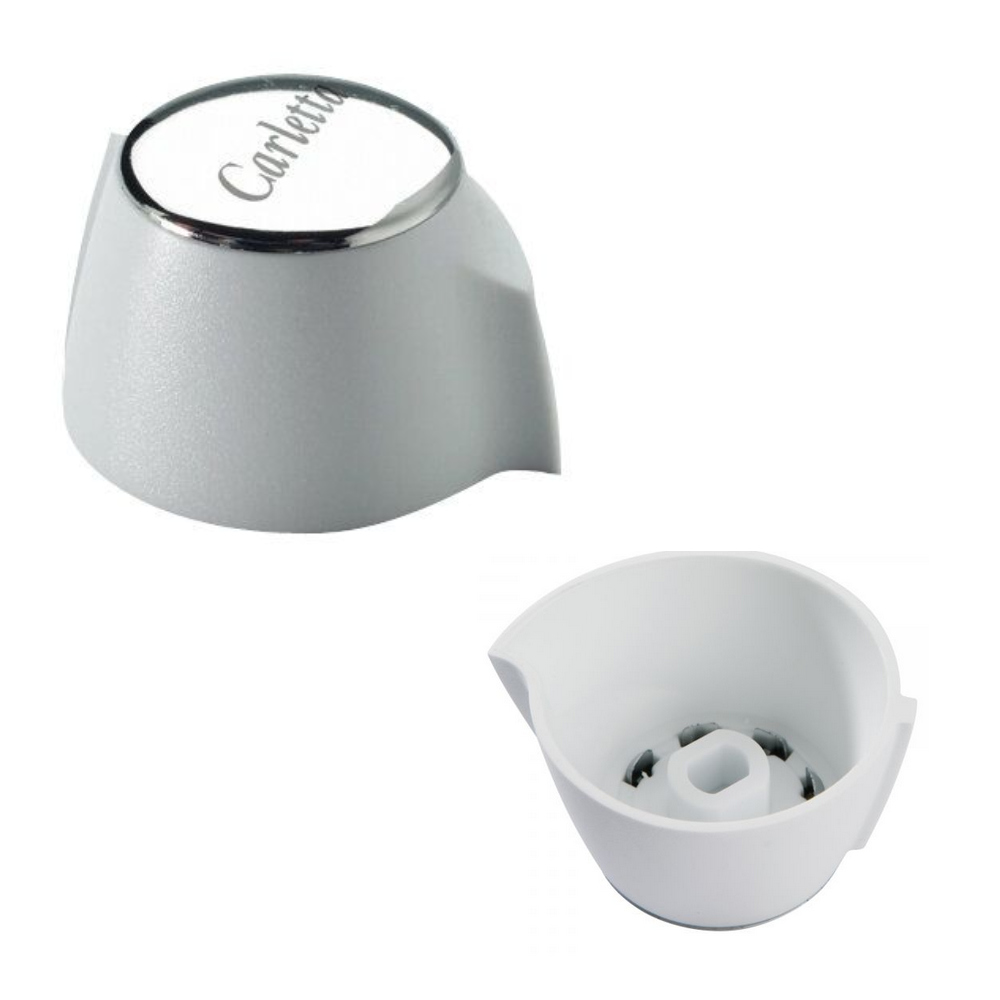 Reich Drehknopf weiss für Mischbatterie Carletta (Nr. 9220021)