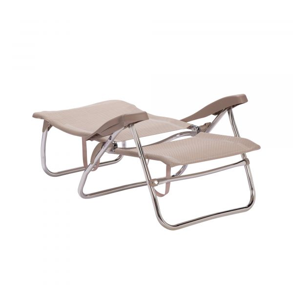 Crespo Strandstuhl AL/223 7-fach verstellbar beige