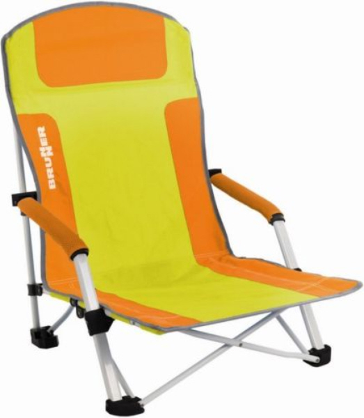 Brunner Strandstuhl Bula gelb orange