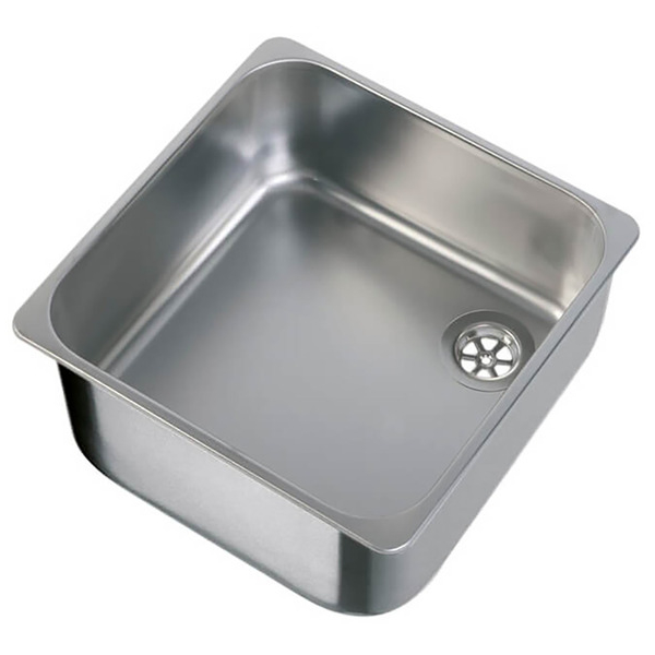 Carbest Spüle quadratisch, 36 x 36 cm