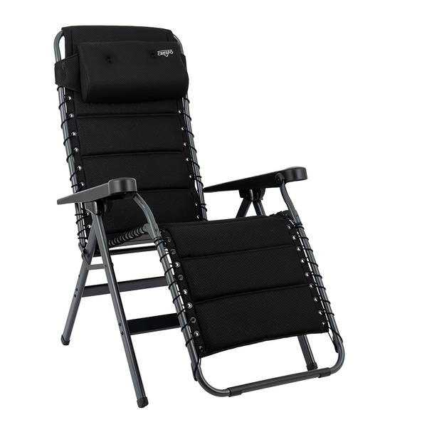 Crespo Relaxliege CR AP-232/80 Air-Deluxe, schwarz