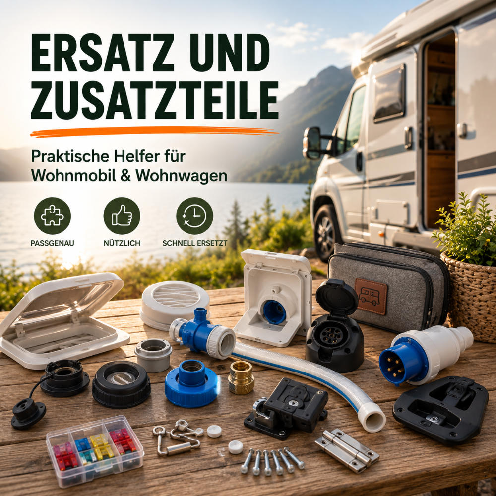 Camping-Ersatzteile austauschen statt neu kaufen