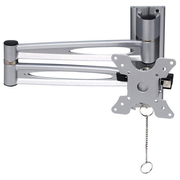 Carbest TV-Wandhalter Simon Luxus XL, silber