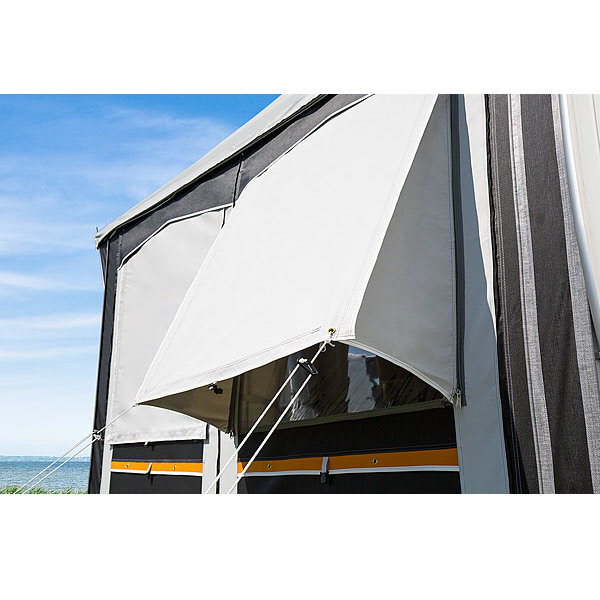 DWT Lüftungsfenster (Gaze/Folie) mit Haubenklappe für Atelier Chalet
