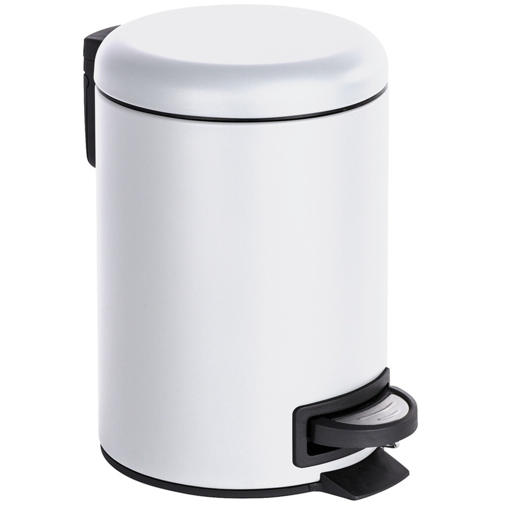 Wenko Treteimer Leman 3 l, weiß
