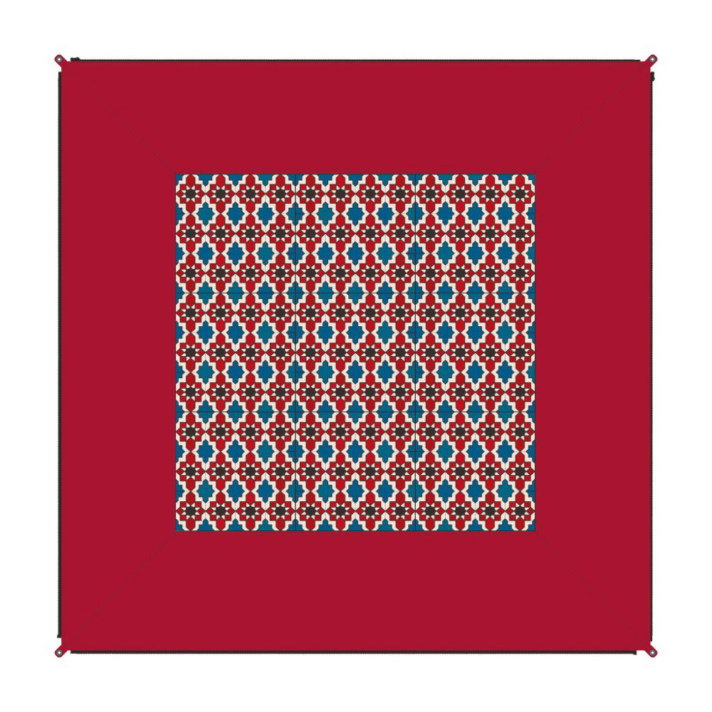 Bent Teppich Carpet Oriental, rot