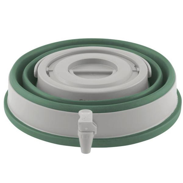Outwell Collaps Wasserkanister mit Ablasshahn 12 l, dunkelgrün