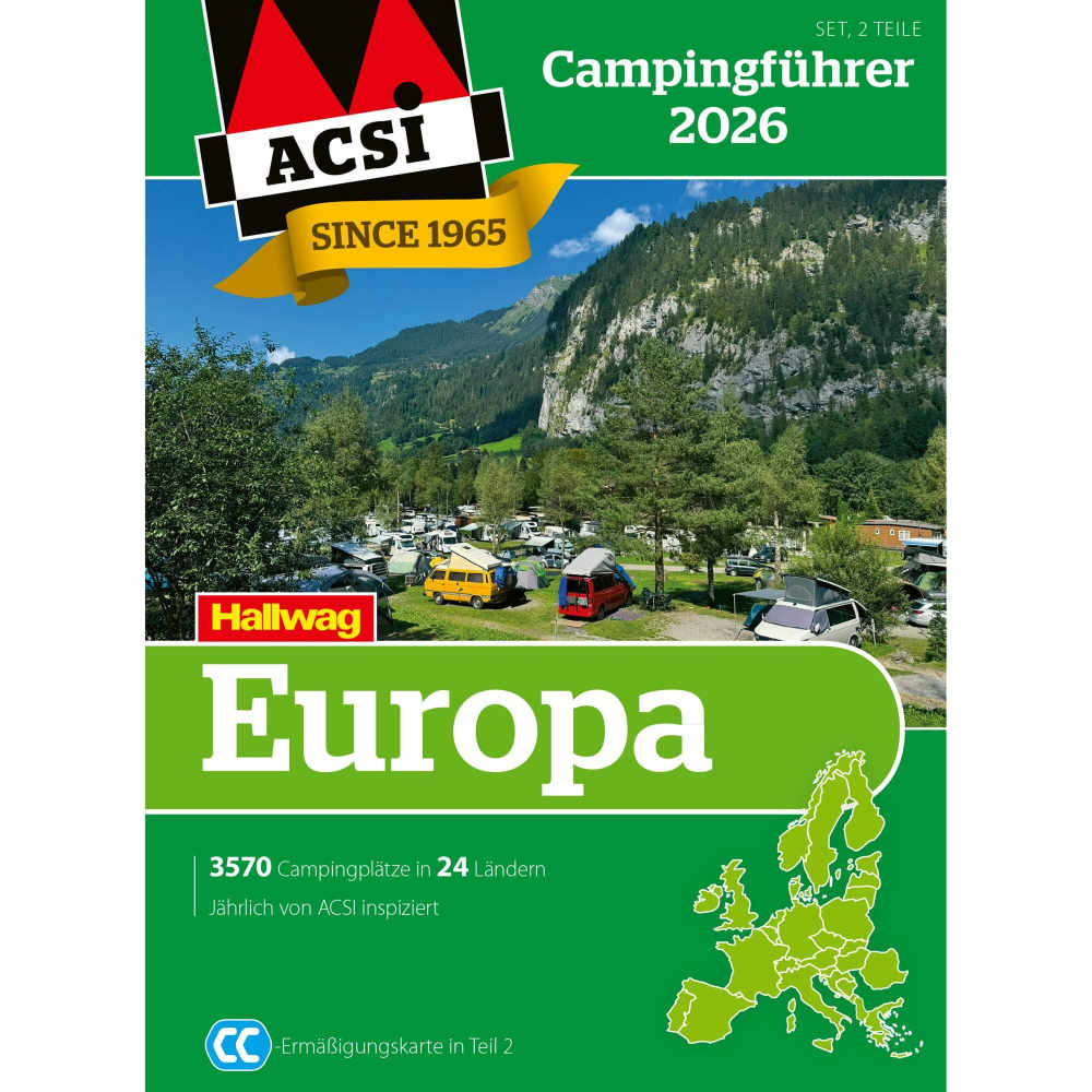 ACSI Campingführer Europa 2026