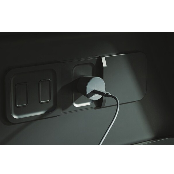Starlink Car Adapter für Versorgung Starlink Mini, grau