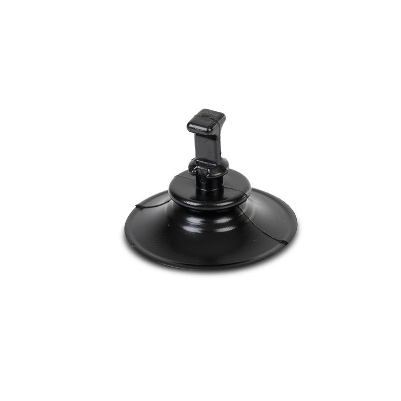 Carbest Saugnäpfe 50 mm, 10 Stk. schwarz, passen für Ösen 11mm (90210)