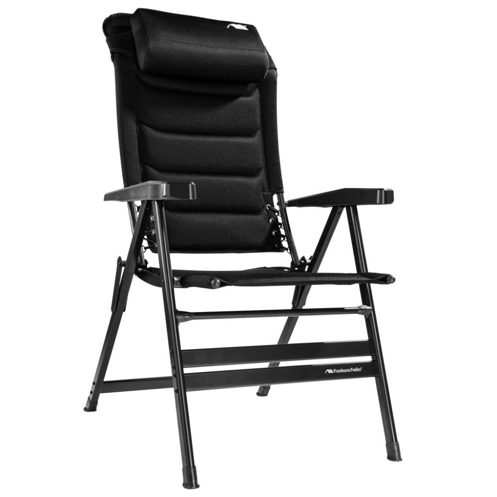 FrankanaFreiko Campingstuhl HighQ Comfortable XL Blackline