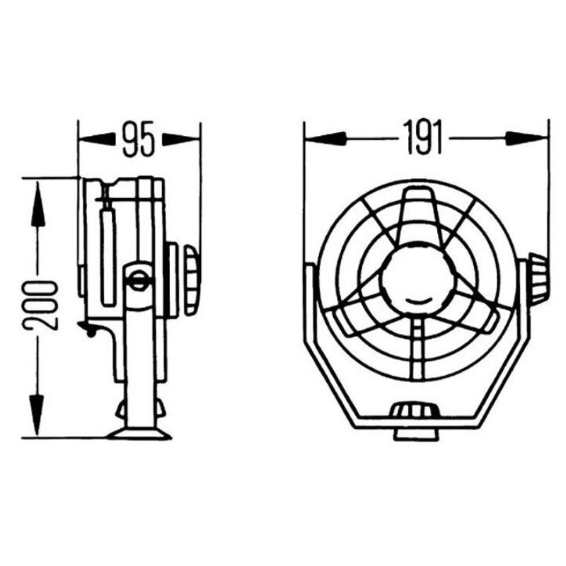 Hella Turbo-Ventilator