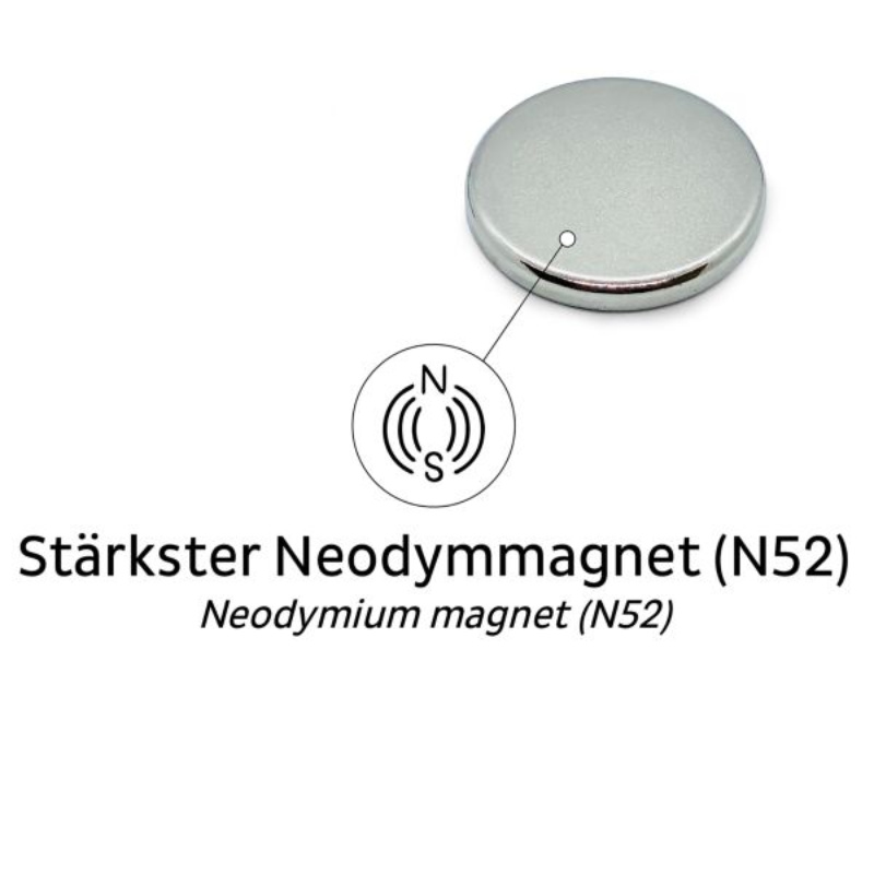 Silwy Power-Magnete, 4 Stück