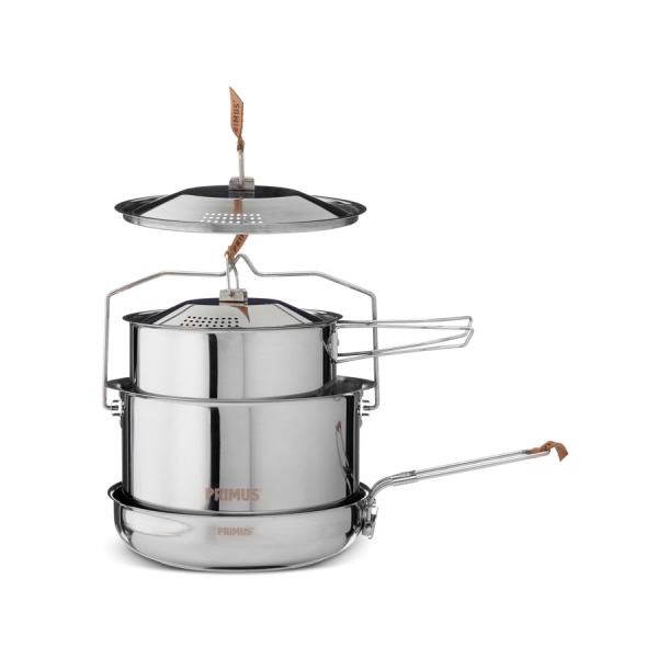 Primus Edelstahl Kochtopfset Campfire Large