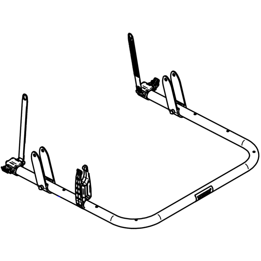 Thule Schienenbügel Thule Esse, silber
