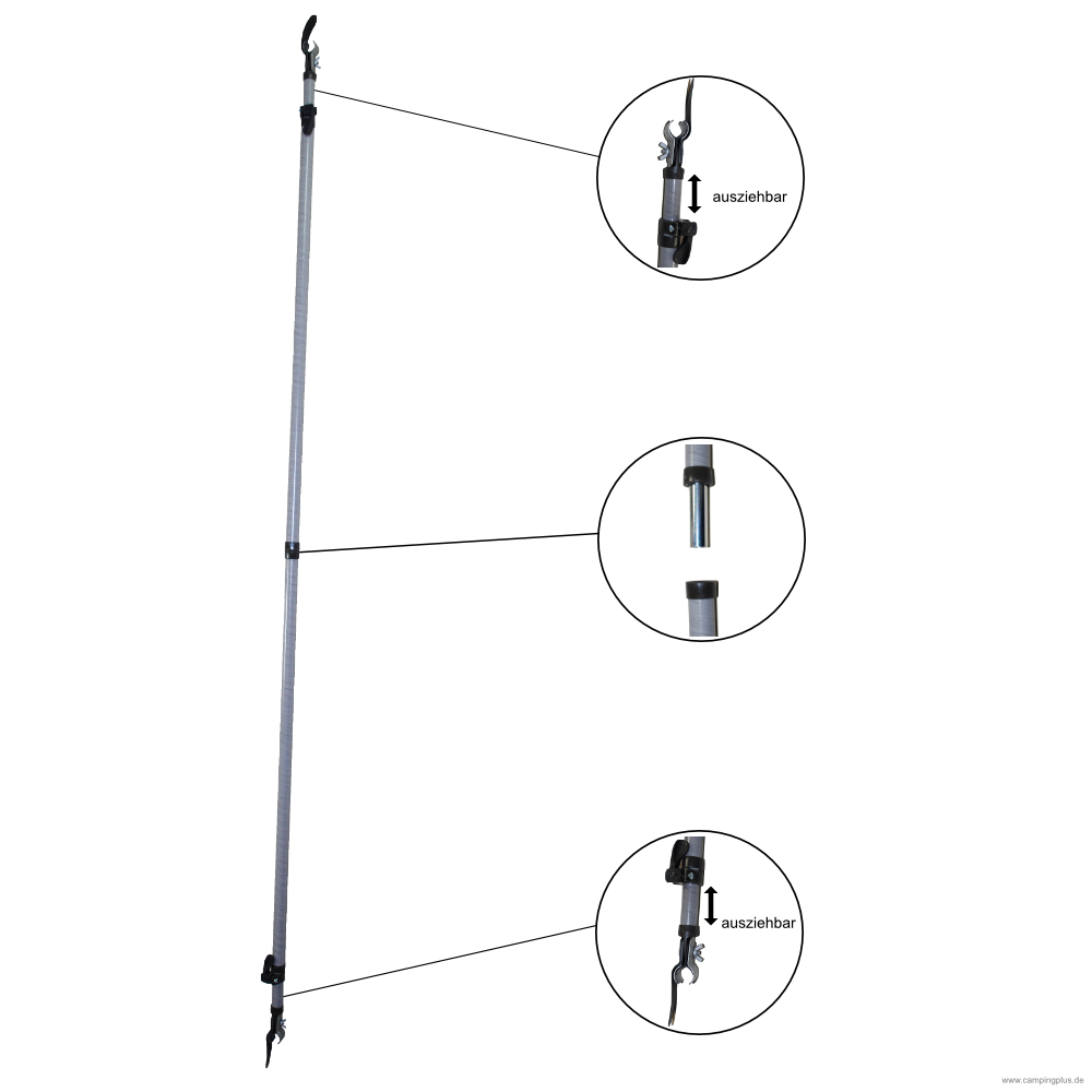 Ventura Verandastange IXL Glasfiber für G10-18