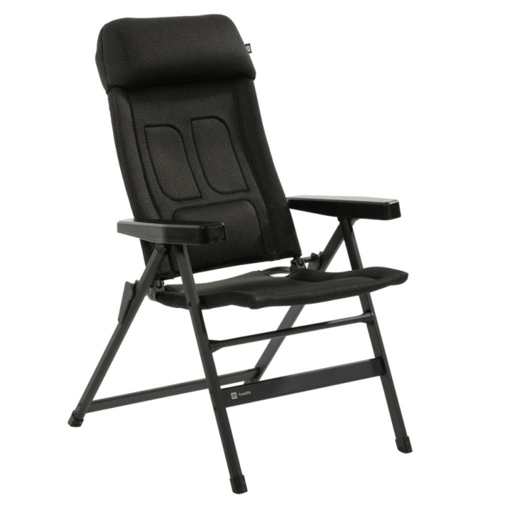 Travellife Klappsessel Lucca Comfort, true black