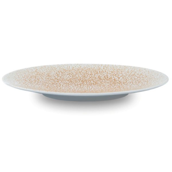 Silwy Porzellan Frühstücksteller Apricot, 2 Stück