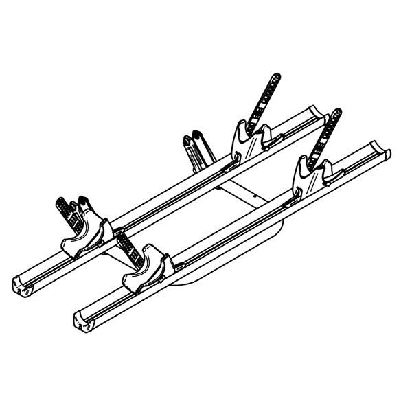 Thule Schienenbügel Lift V16 inkl. Schienen (Nr. 1500603109)