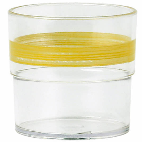 Waca Trinkglas SAN, 4er Set bunt, 230 ml