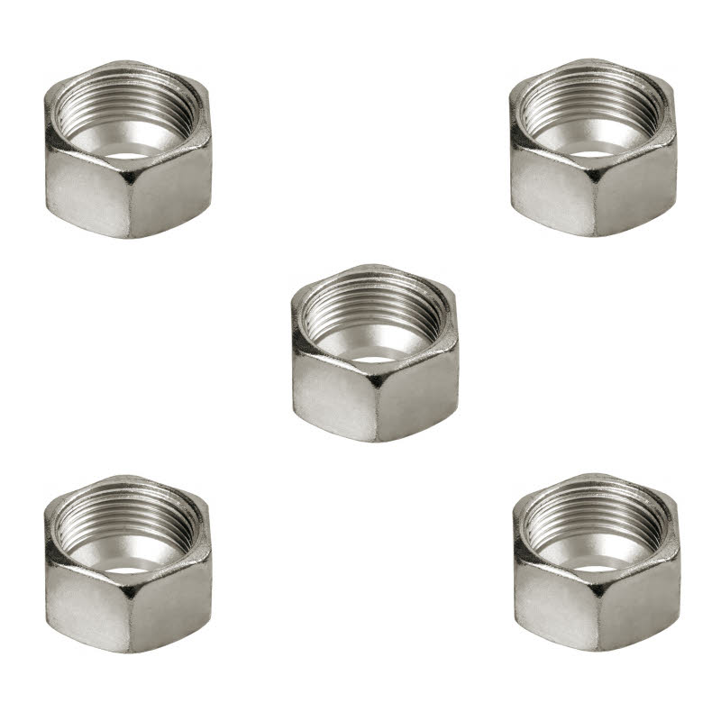 GOK Überwurfmutter Typ M 10 mm, 5 Stück