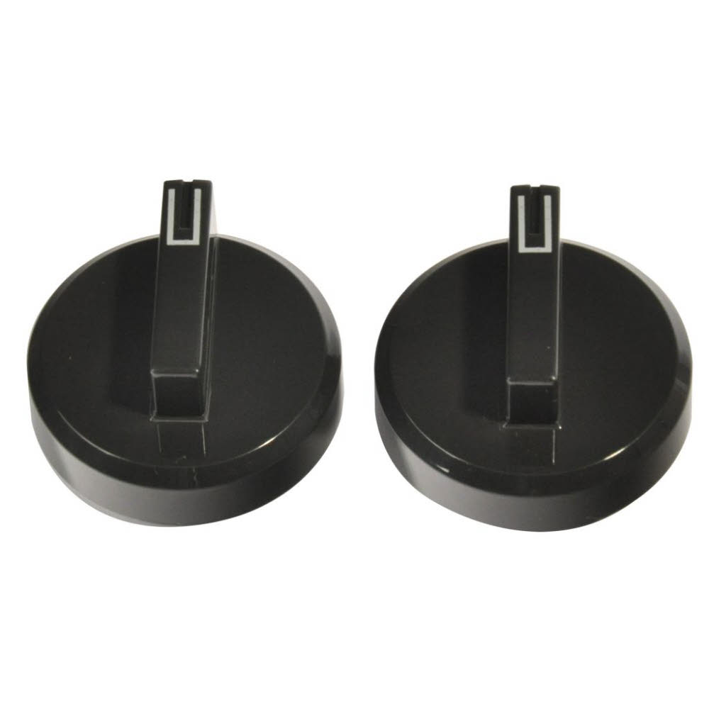 Dometic Kühlschrank Drehknöpfe Wahlschalter, schwarz, 2 Stück (Nr. 241235066)