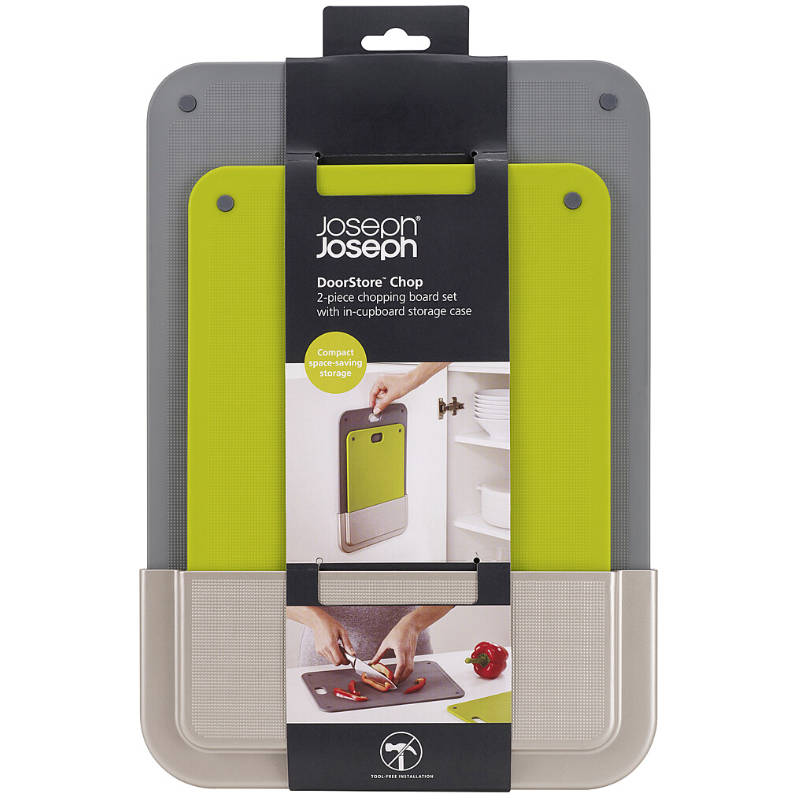 Joseph Joseph Door Store Chop, 2-teiliges Schneidebrett