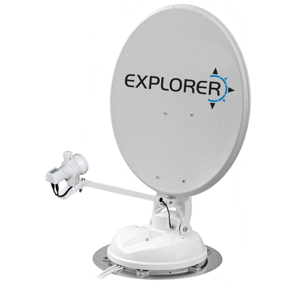 Maxview Sat-Anlage Explorer 65 Twin - weiß