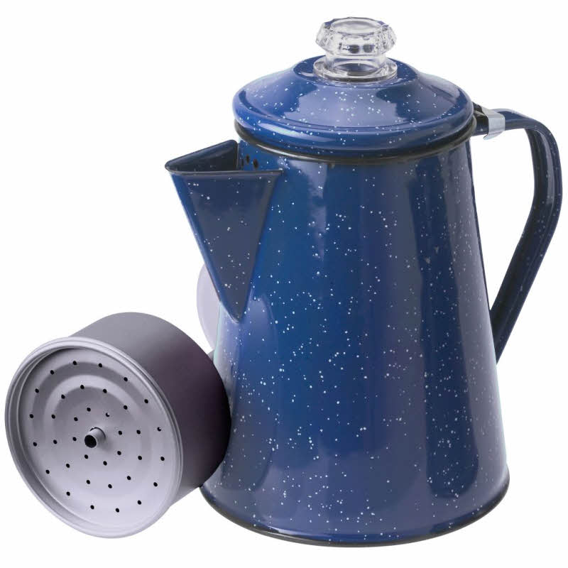 GSI Emaille Kanne 1,2 Liter, blau