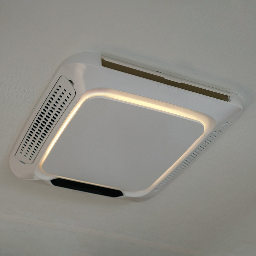 IndelB Luftverteiler Diffusor Ringlight für Klimaanlage Plein-Aircon, 12 Volt