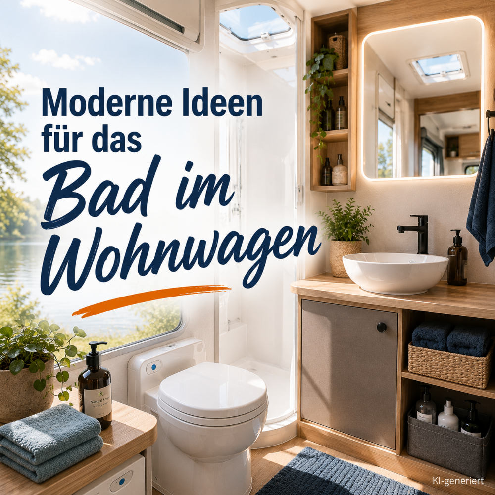 Kleines Bad im Wohnwagen? 10 geniale Ideen für mehr Platz