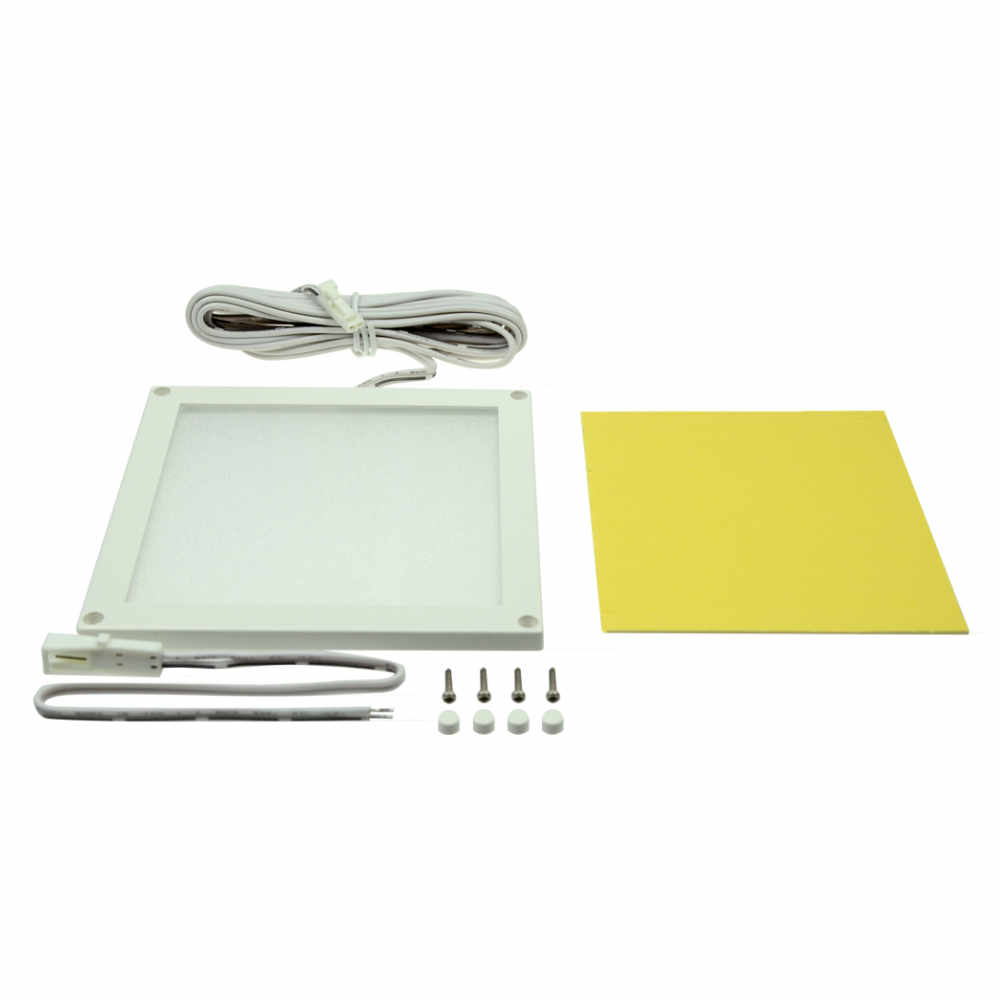 David LED Minipanel, Quadrat 10x10 cm, 30 SMD