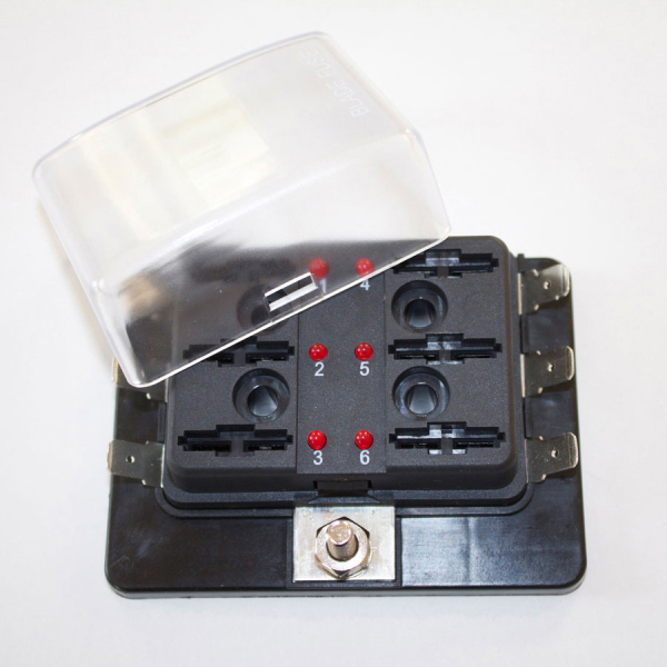 Sicherungshalter 6 FS-LED