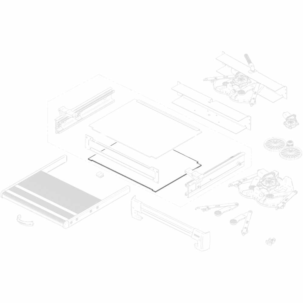 Thule Untere Gehäuseplatte für Slide-Out Step G2 Crafter ab 2022