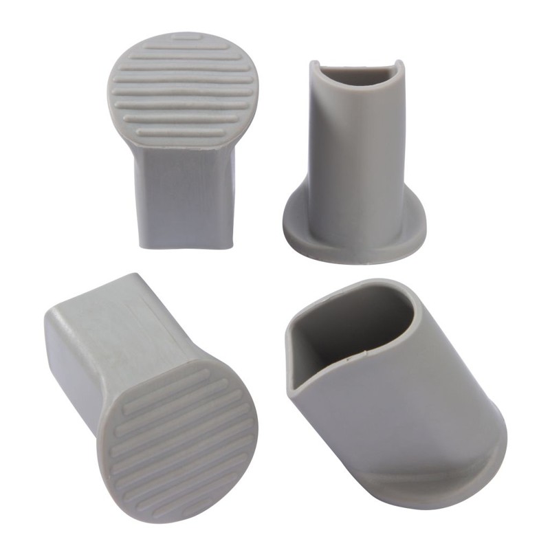 Bodenschoner hellgrau 4er-Set für HighQ Basic und Comfortable greenline