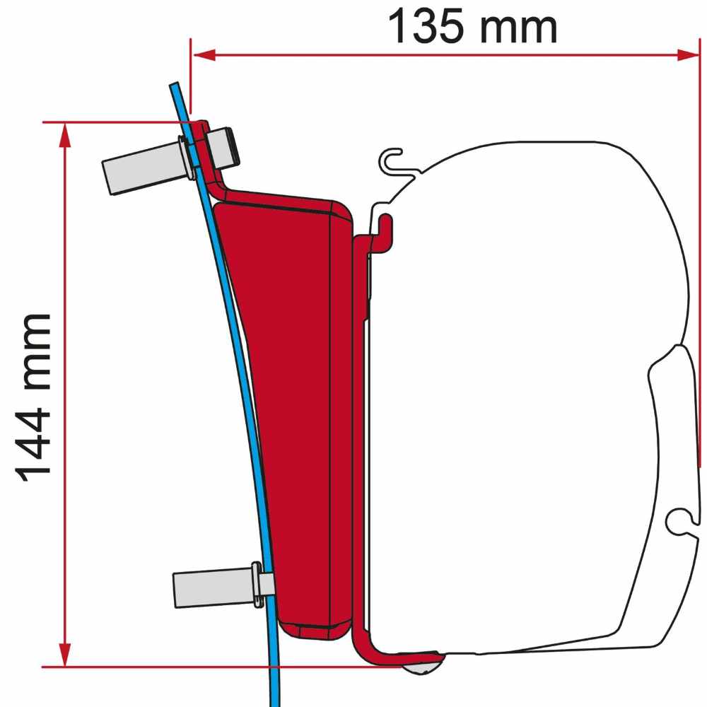 Fiamma Kit für F45 - Ford Transit L3 H3