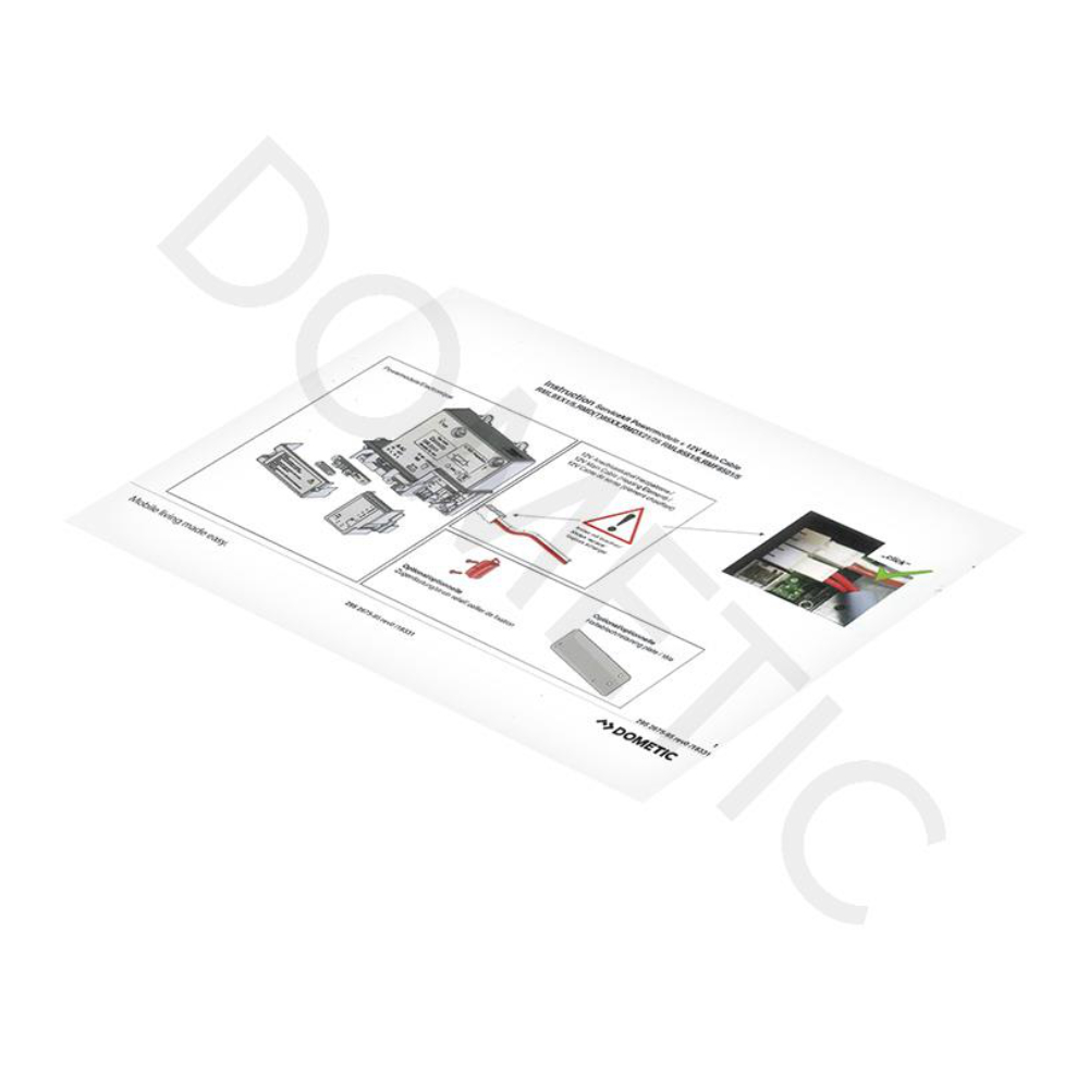 Dometic Anschlussblock Set für Kühlschrank RMD(L)(T)(M)85x5