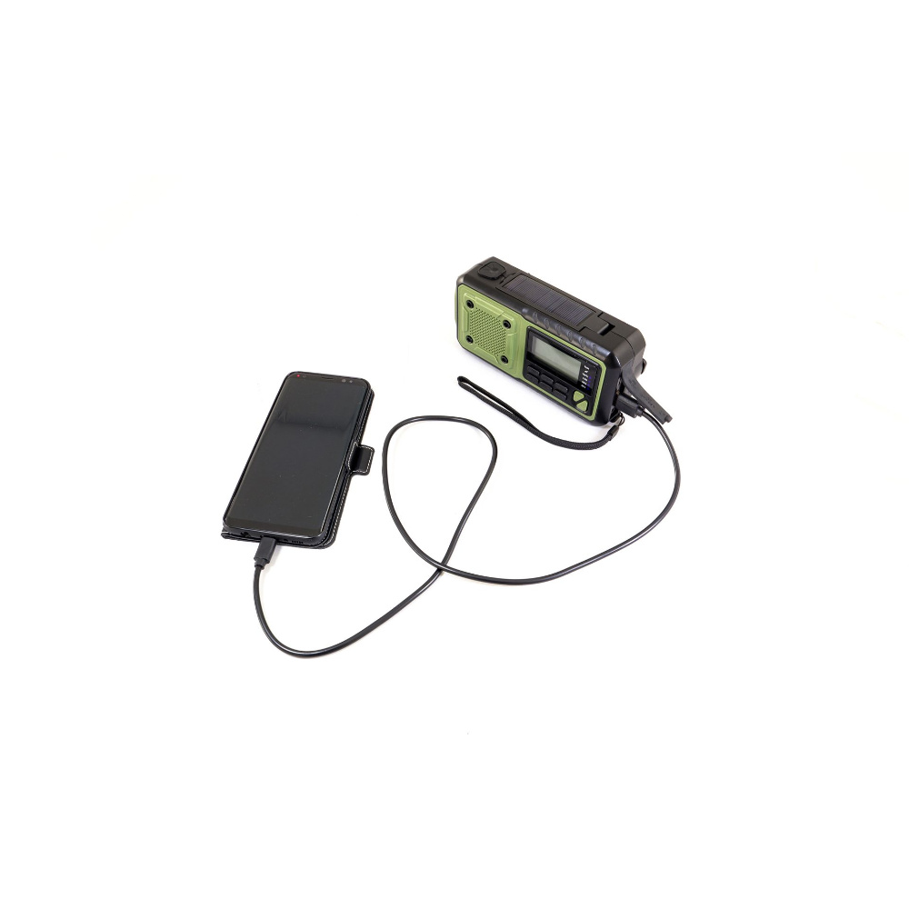Origin Outdoors Kurbelradio Multi grün 4000 mAh