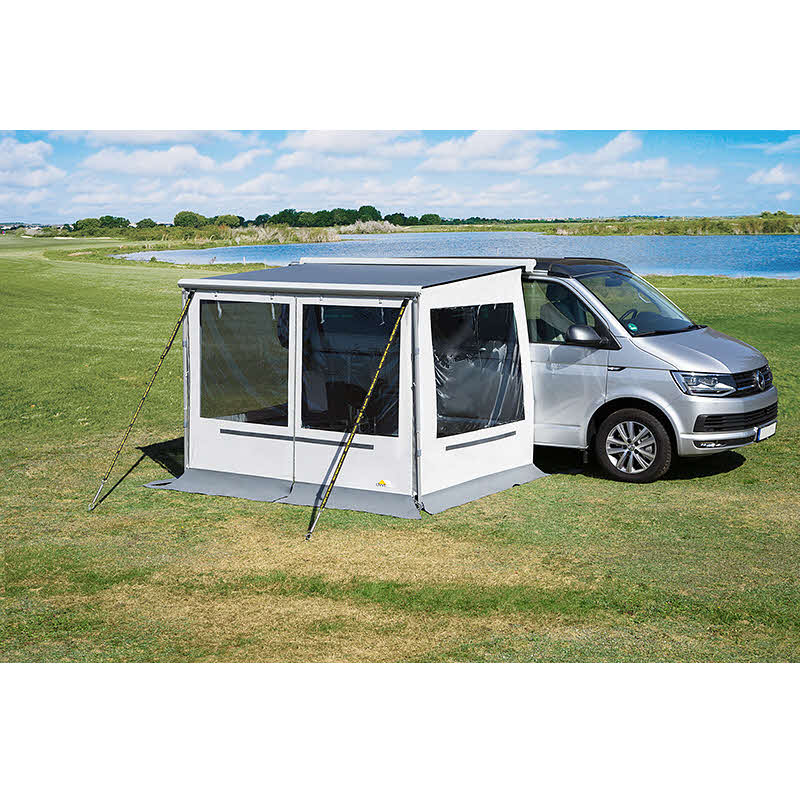 DWT Markisen-Vorderwand Rain Outside für Campingbusse, 260 cm