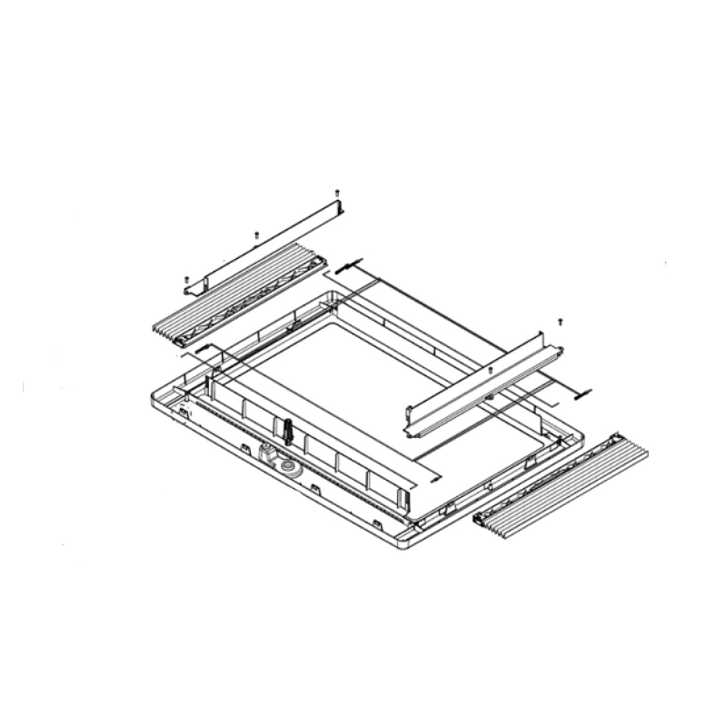 Dometic Innenrahmen komplett für Midi Heki FL Bügelversion (4460004048)