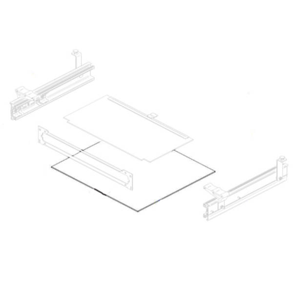 Thule Gehäuseplatte unten Slide-Out Step 700 V19 Ducato (Nr. 1500603252)
