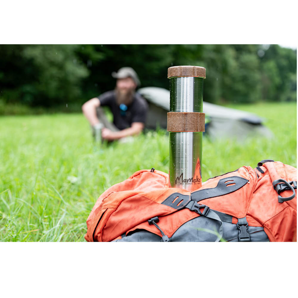 Mameka Travelbuddy portabler Wasserfilter incl. Mini-Handpumpe