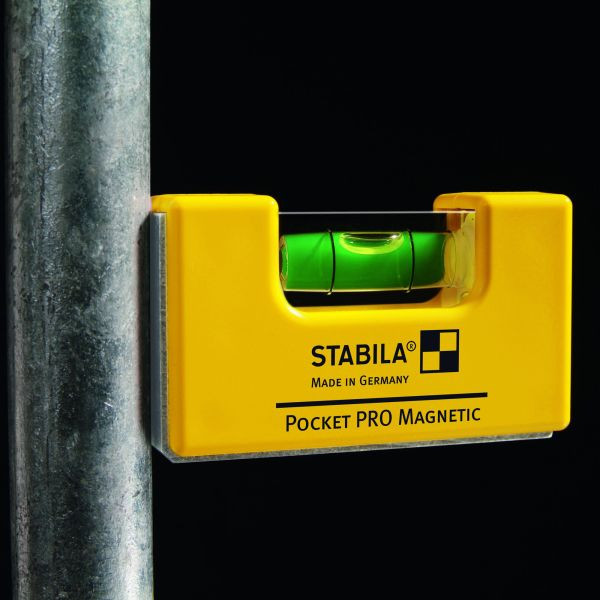 STABILA Wasserwaage Pocket Pro Magnetic