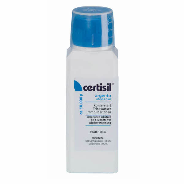 Certisil Argento 10.000 P 100 g Pulver für 10000 l Wasser