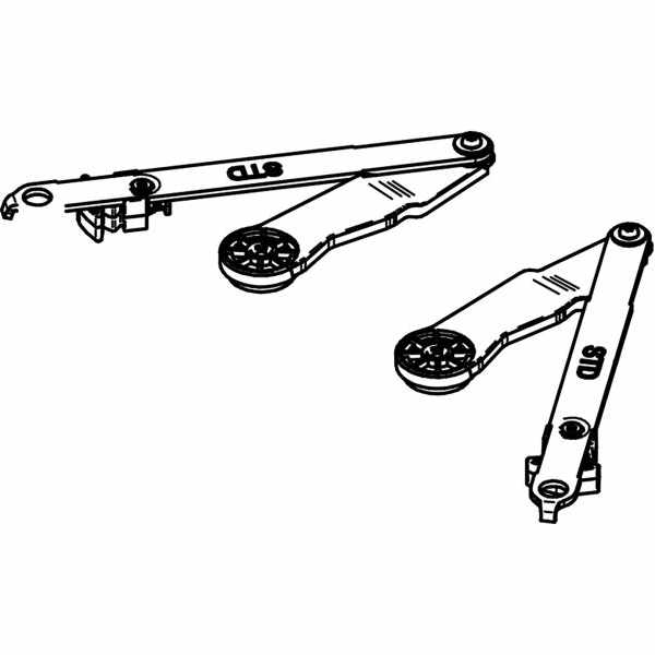 Thule Scheren-Satz für Slide-Out Step G2 ab 2022 (Nr. 1500603649)