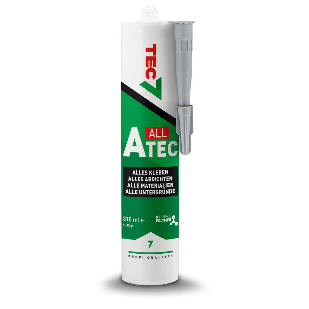 TEC7 Klebe- und Dichtmittel A-Tec 310 ml, grau