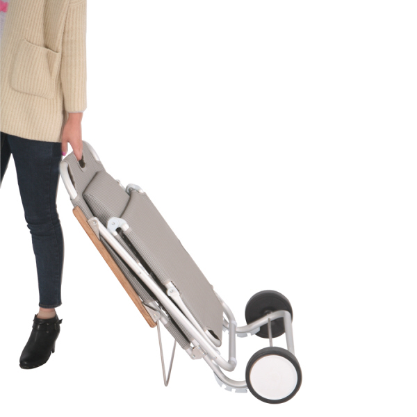 FrankanaFreiko Strandliege Beach Carry Aluminium